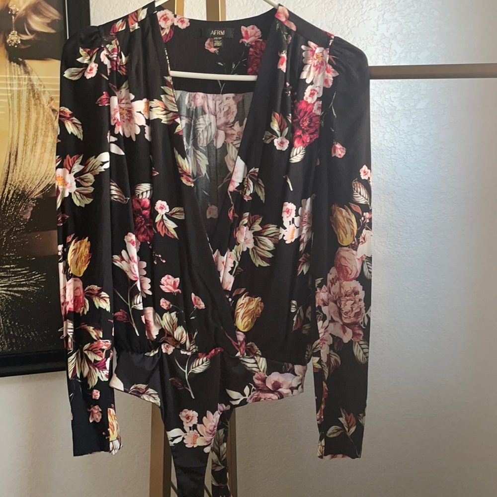 Floral bodysuit